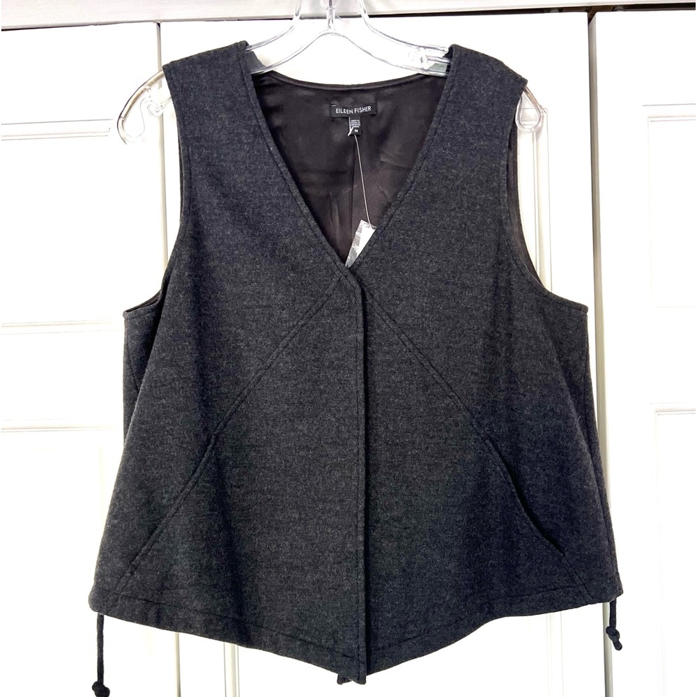 Eileen Fisher  Wool Vest